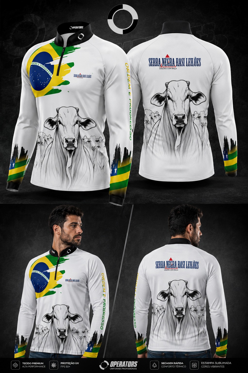 Camisa Agro UV50+ Premium 
