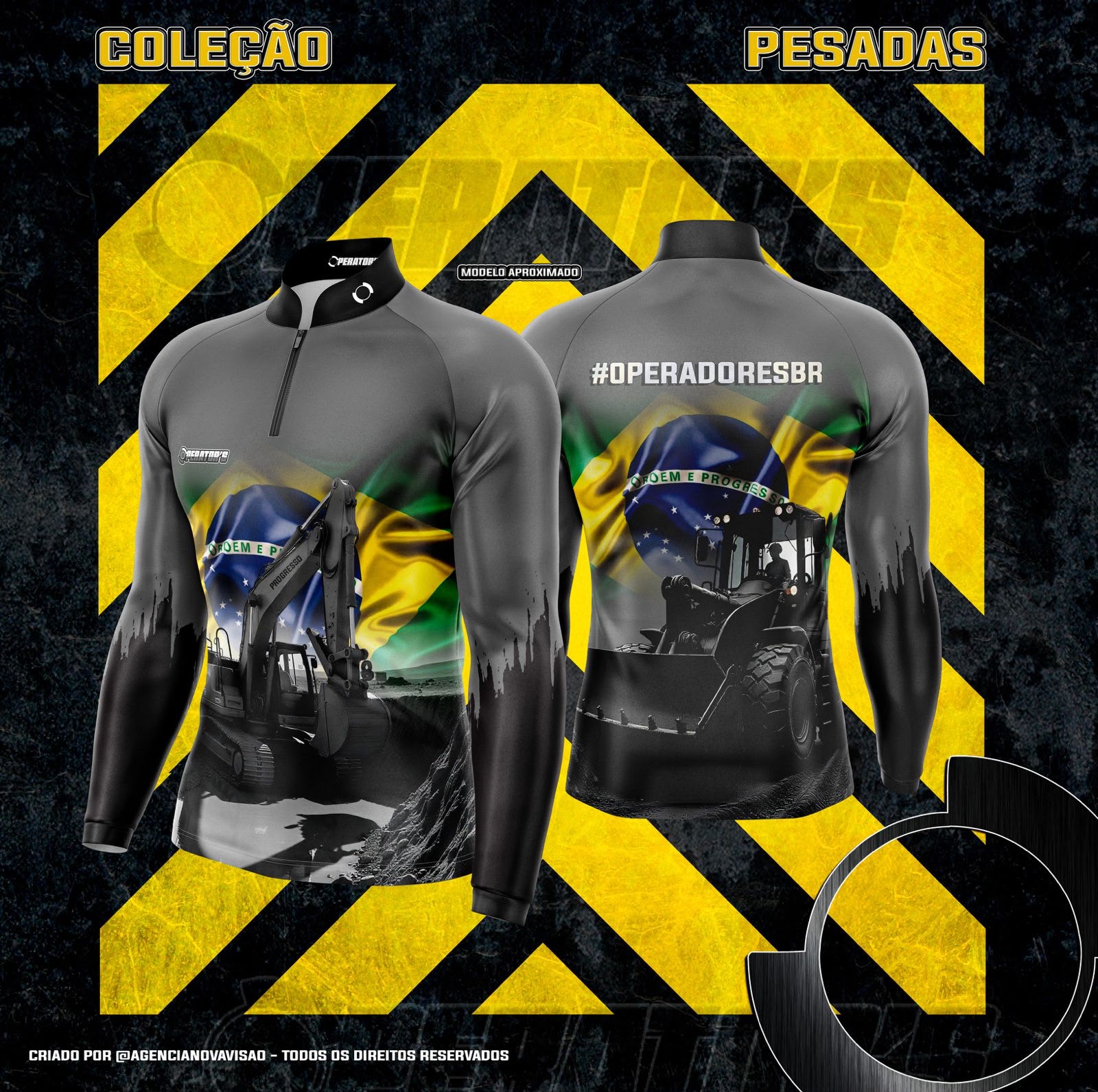 Camisa Agro UV50+ Premium  - Cópia